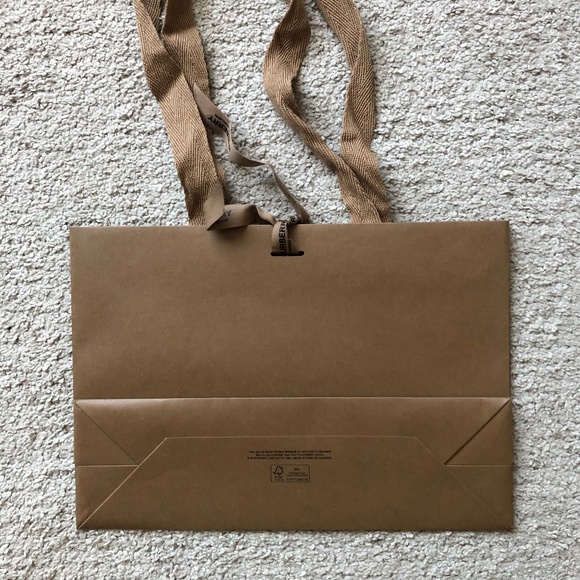 Authentic Burberry Paper Shopping Bag. - Picture 2 of 2
